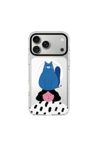 Naughty Cat-Clear Kılıf Magsafe Özellikli - Iphone 17 Pro - 0