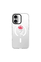 Naturel Rose-Clear Kılıf Magsafe Özellikli - Iphone 16 Plus - 0