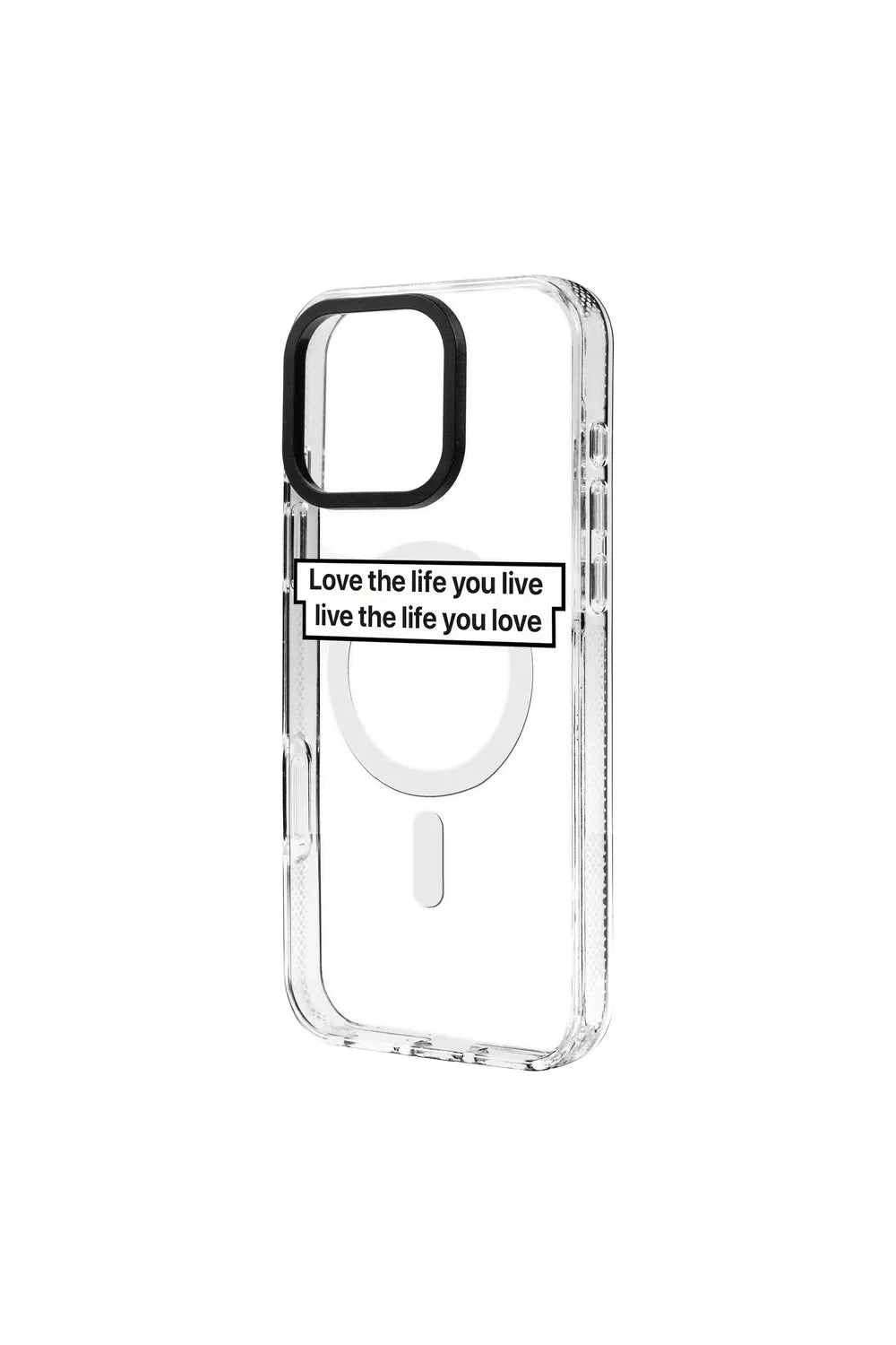 Love The Life-Clear Kılıf Magsafe Özellikli - Iphone 15 - 1