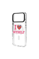 I Love Myself-Clear Kılıf Magsafe Özellikli - Iphone 17 Pro Max - 1