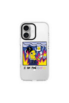 I Am Fine-Clear Kılıf Magsafe Özellikli - Iphone 16 Plus - 0