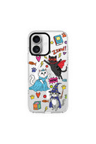 Fantastic Cats-Clear Kılıf Magsafe Özellikli - Iphone 17e - 0