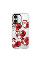 Dogs With Hearts-Clear Kılıf Magsafe Özellikli - Iphone 16 Plus - 0