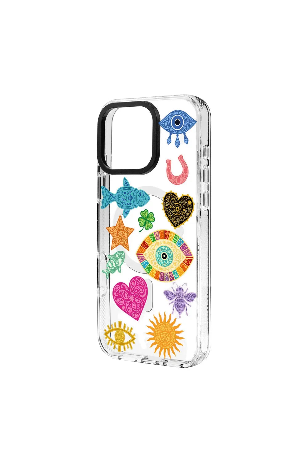 Charms By Berrin Özkan-Clear Kılıf Magsafe Özellikli - Iphone 17e - 1