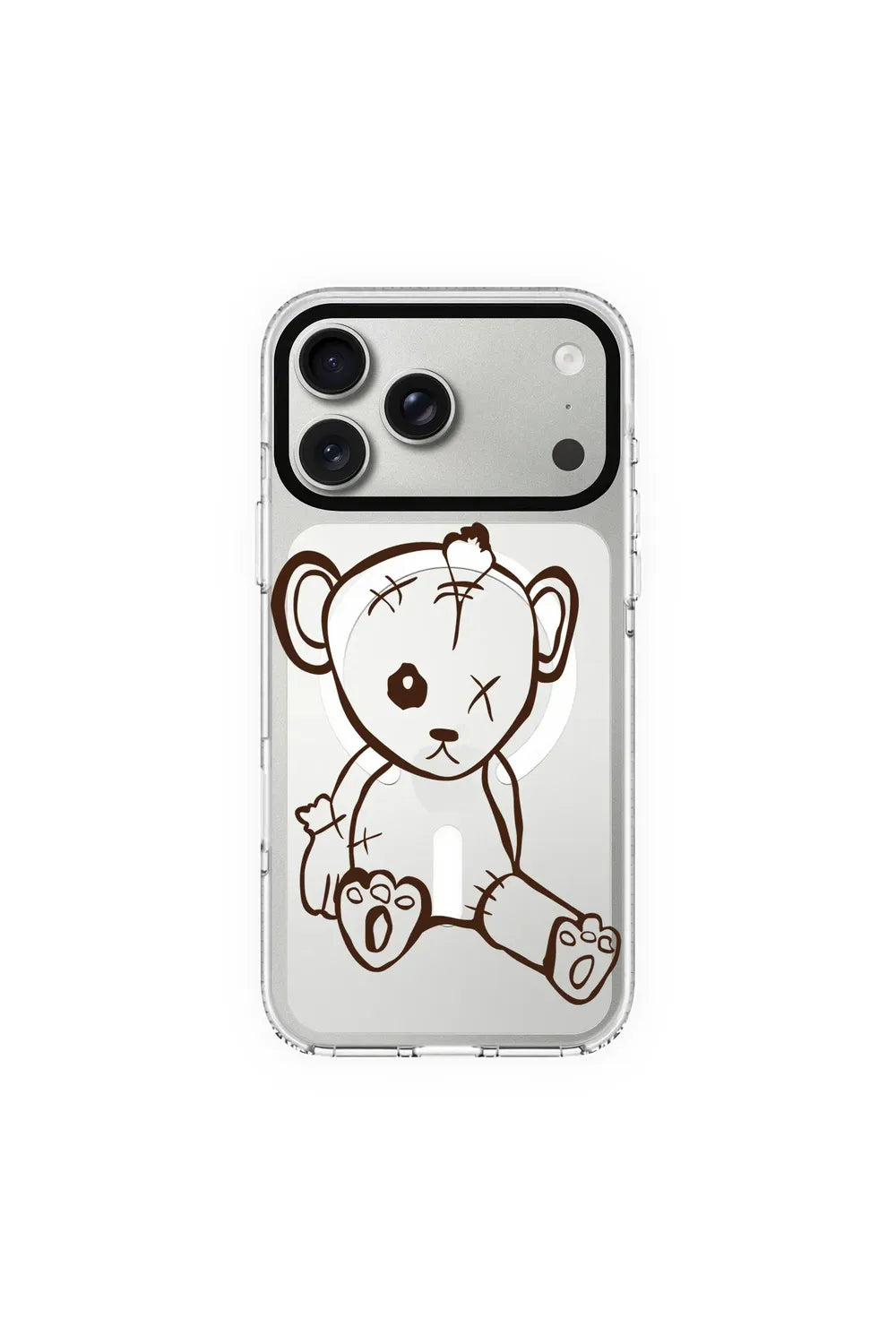 Baby Bear-Clear Kılıf Magsafe Özellikli - Iphone 17 Pro - 0