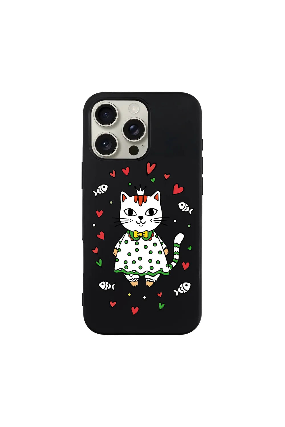 Princess Cat-Ultra Silikon Kılıf-Iphone 15 - 3