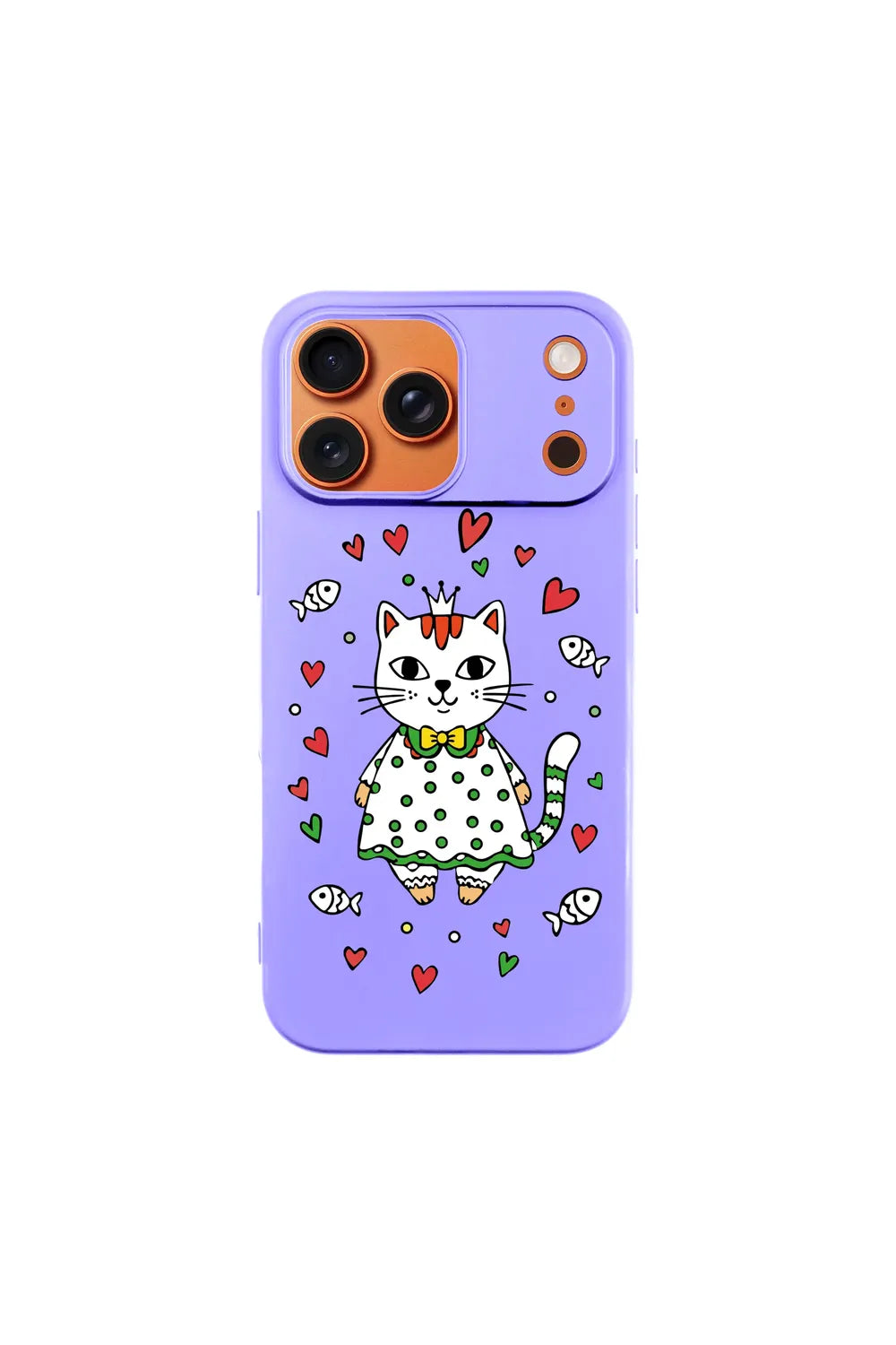 Princess Cat-Ultra Silikon Kılıf-Iphone 17 Pro - 6