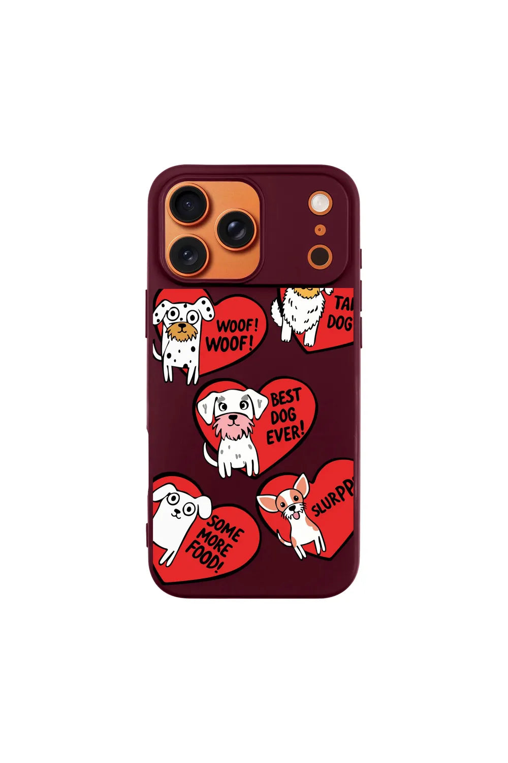 Dogs With Hearts-Ultra Silikon Kılıf-Iphone 17 - 0