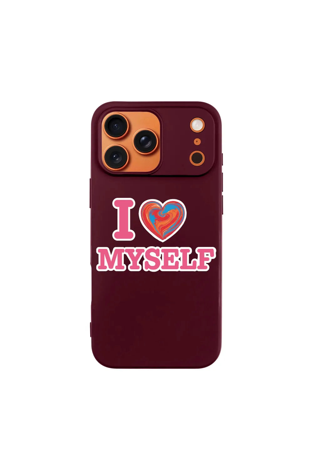 I Love Myself-Ultra Silikon Kılıf-Iphone 17 Pro Max - 0