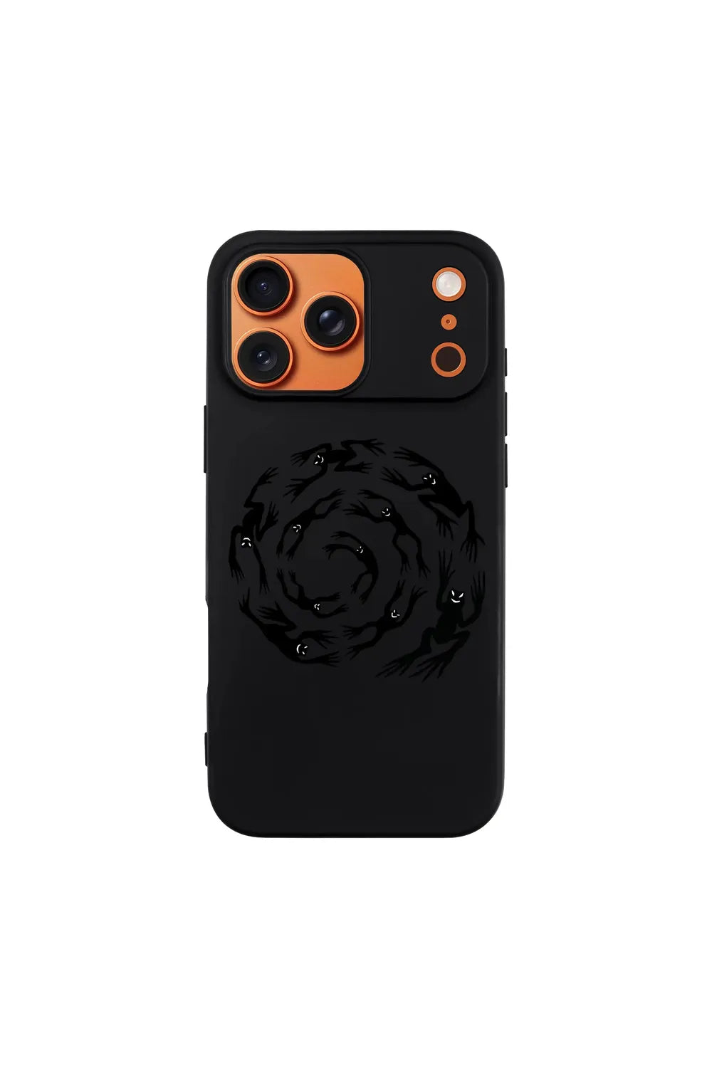 Swirling Frogs-Ultra Silikon Kılıf-Iphone 16e - 3