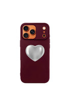 Silver Heart-Ultra Silikon Kılıf-Iphone 15 - 0