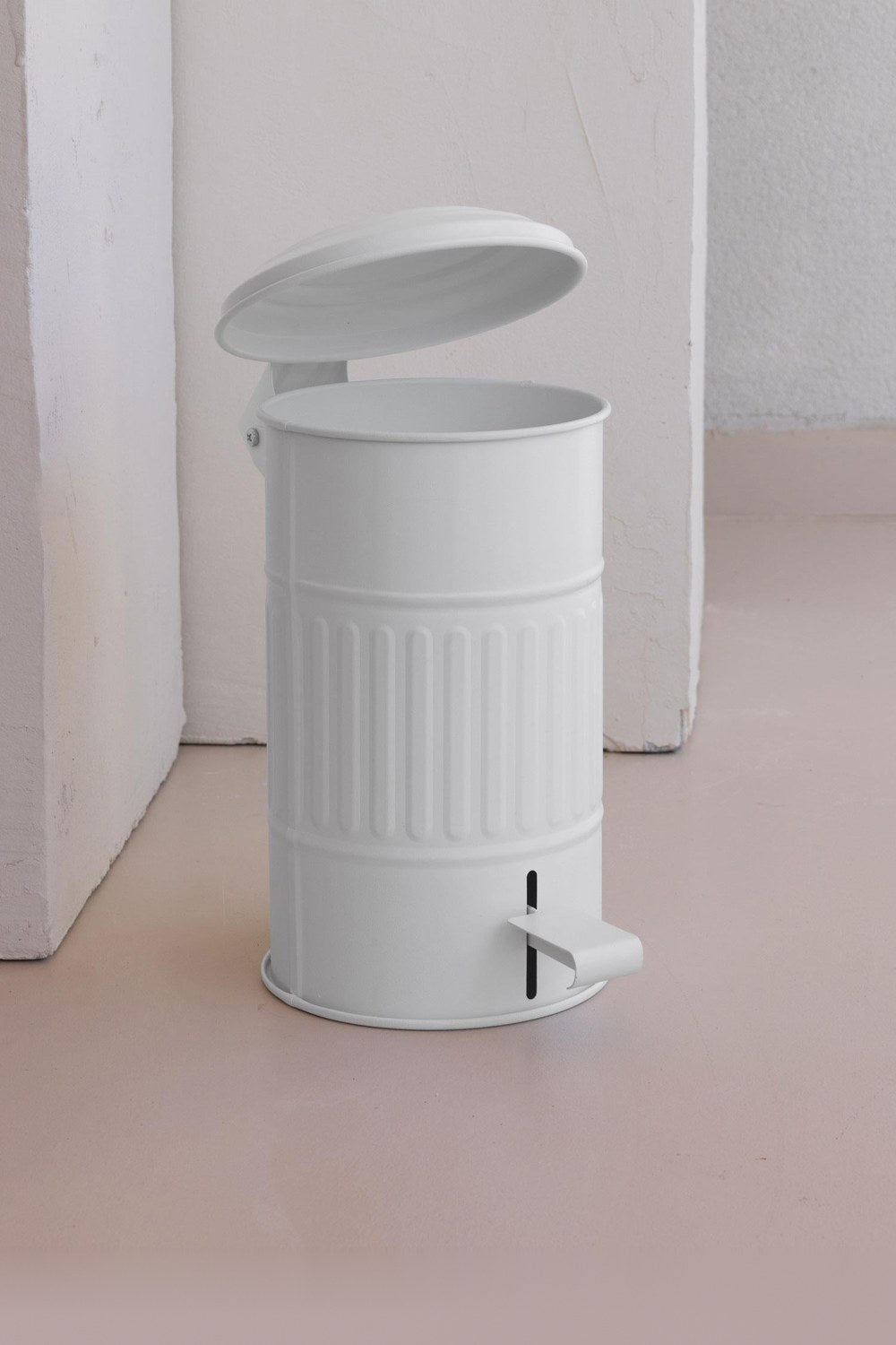 Çöp Kovası (Banyo), Beyaz, 5 Lt - 0