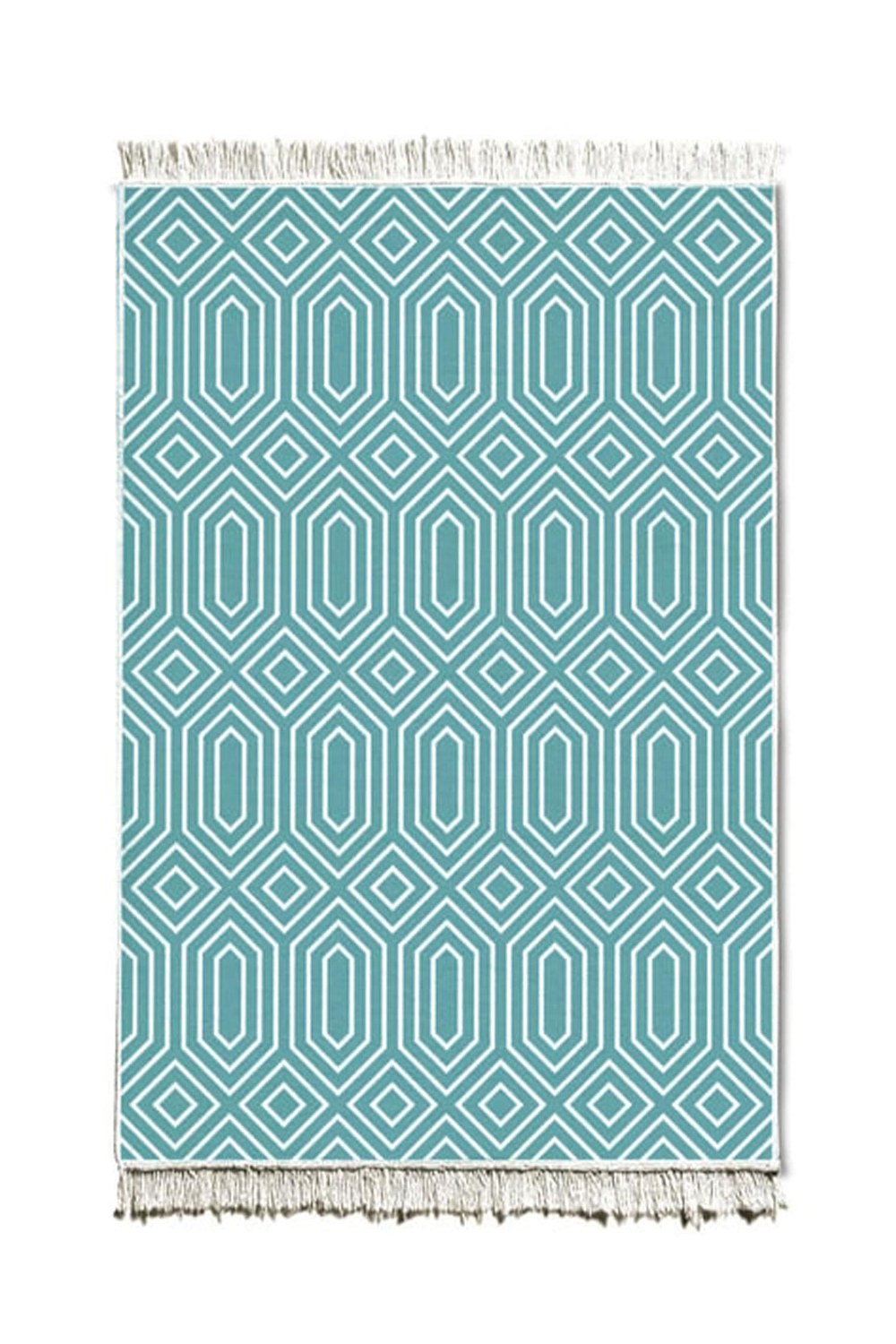 Kilim Çift Taraflı, Yeşil, 150 × 100 Cm - 0