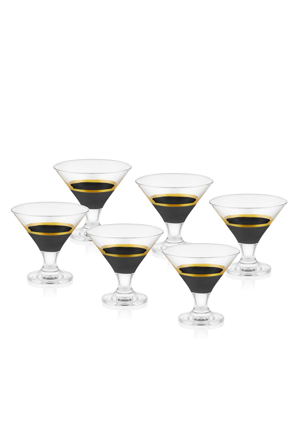 Glow Dondurmalık 6'lı Set, Siyah Gold - 0