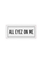 Dikdörtgen Servis Tabağı All Eyez On Me - 35x16 Cm - 0
