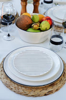 Daily Tunes Pasta Tabağı Çizgili 6'lı Set, 19 Cm - 0