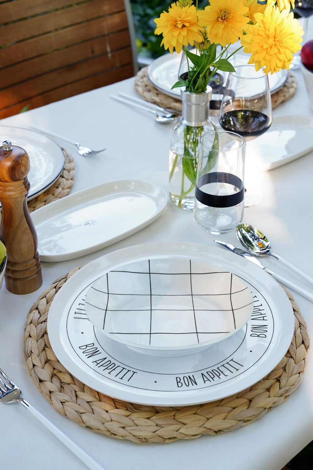 Daily Tunes Yemek Tabağı 6'lı Set, 20 Cm - 0