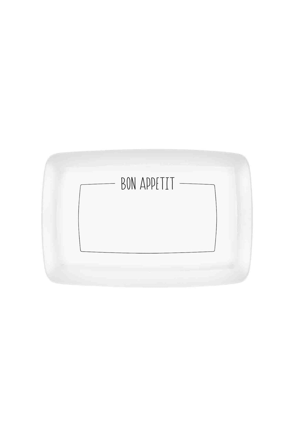 Daily Tunes Dikdörtgen Servis Tabağı - 33x21cm - 1