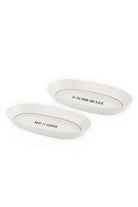 Daily Tunes Oval Servis Tabağı 2'li Set, 29 Cm - 1