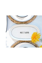 Daily Tunes Oval Servis Tabağı 2'li Set, 29 Cm - 2