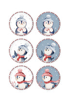 Penguin Pasta Tabağı 6'lı Set, 19 Cm - 1