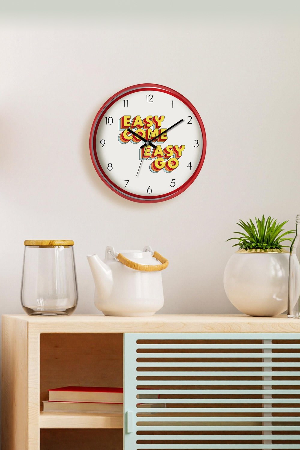 Hype Duvar Saati Easy Come 30 Cm - 1