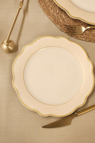 Jaswely Pasta Tabağı 6 Parça, Krem, 21 Cm - 1