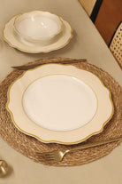 Jaswely Servis Tabağı 6 Parça, Krem, 27 Cm - 2
