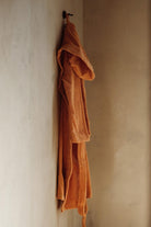 Fine Cotton Bornoz, Terracotta, S-M - 1