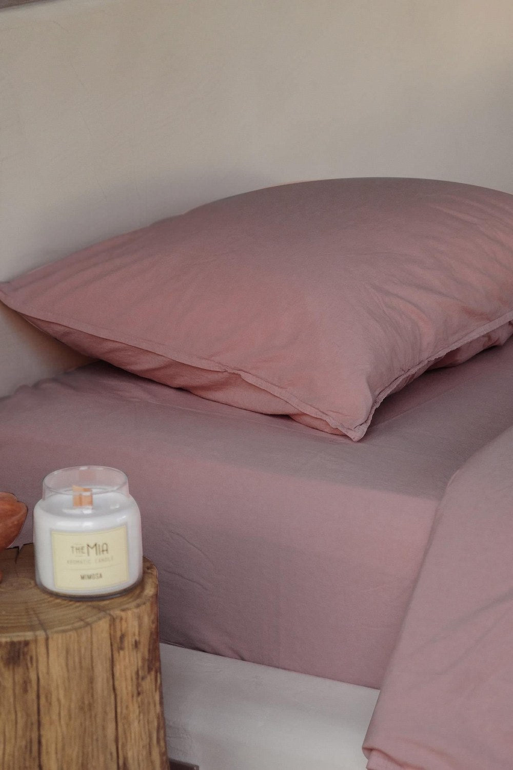 Cotta Old Rose Tek Kişilik Lastikli Çarşaf 200x100 - 0