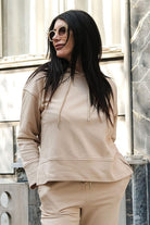 Mage Sweatshirt, Taş, S - 1