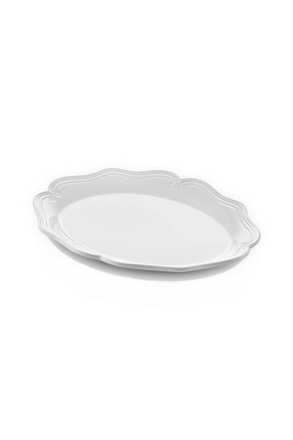 Grande Servis Tabağı Beyaz 41x32 Cm - 3