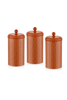 Prizma Çay Şeker Kahve Kavanozu, Terracotta, 1,20 Lt - 0