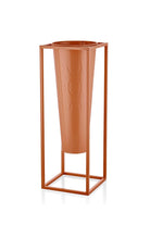 Prizma Vazo Saksı, Terracotta, 80 × 30 × 30 Cm - 0