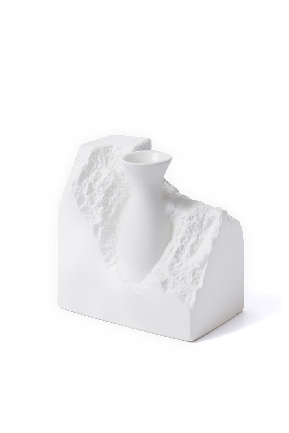 Licia Seramik Vazo, Beyaz, 20 × 12 × 20 Cm - 2