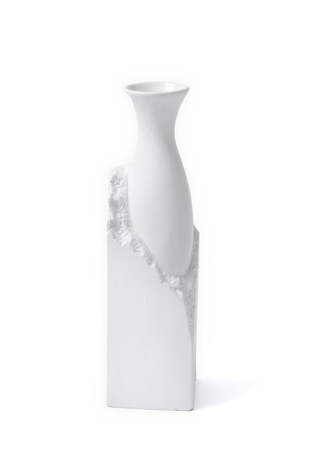Licia Seramik Vazo, Beyaz, 10 × 10 × 35 Cm - 2