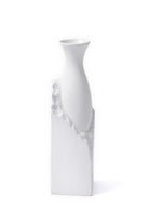 Licia Seramik Vazo, Beyaz, 10 × 10 × 35 Cm - 2