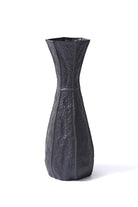 Licia Seramik Vazo, Siyah, 17 × 15 × 45 Cm - 1