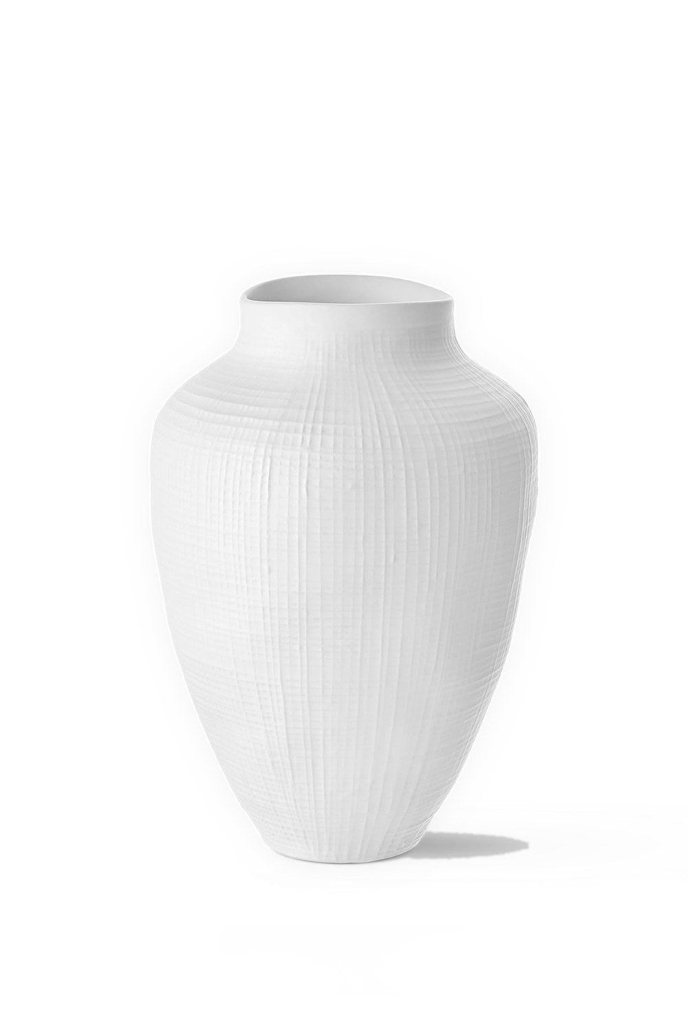 Pure Dekoratif Vazo, Beyaz, 27 × 27 × 41 Cm - 0