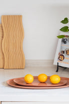 Cotta Limoges Oval Servis Tabağı, Terracotta, 43 × 22 Cm - 0