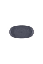 Noon Oval Servis Tabağı 2'li, Gri, 17 Cm - 4