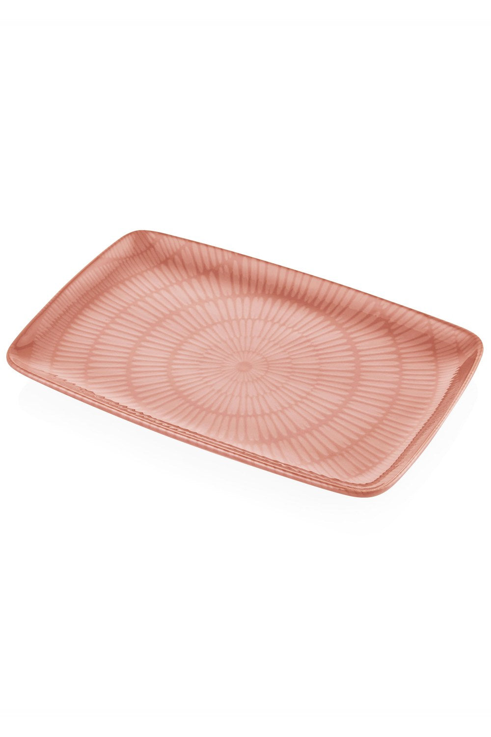 Noon Dikdörtgen Servis Tabağı, Somon, 31 × 20 Cm - 2