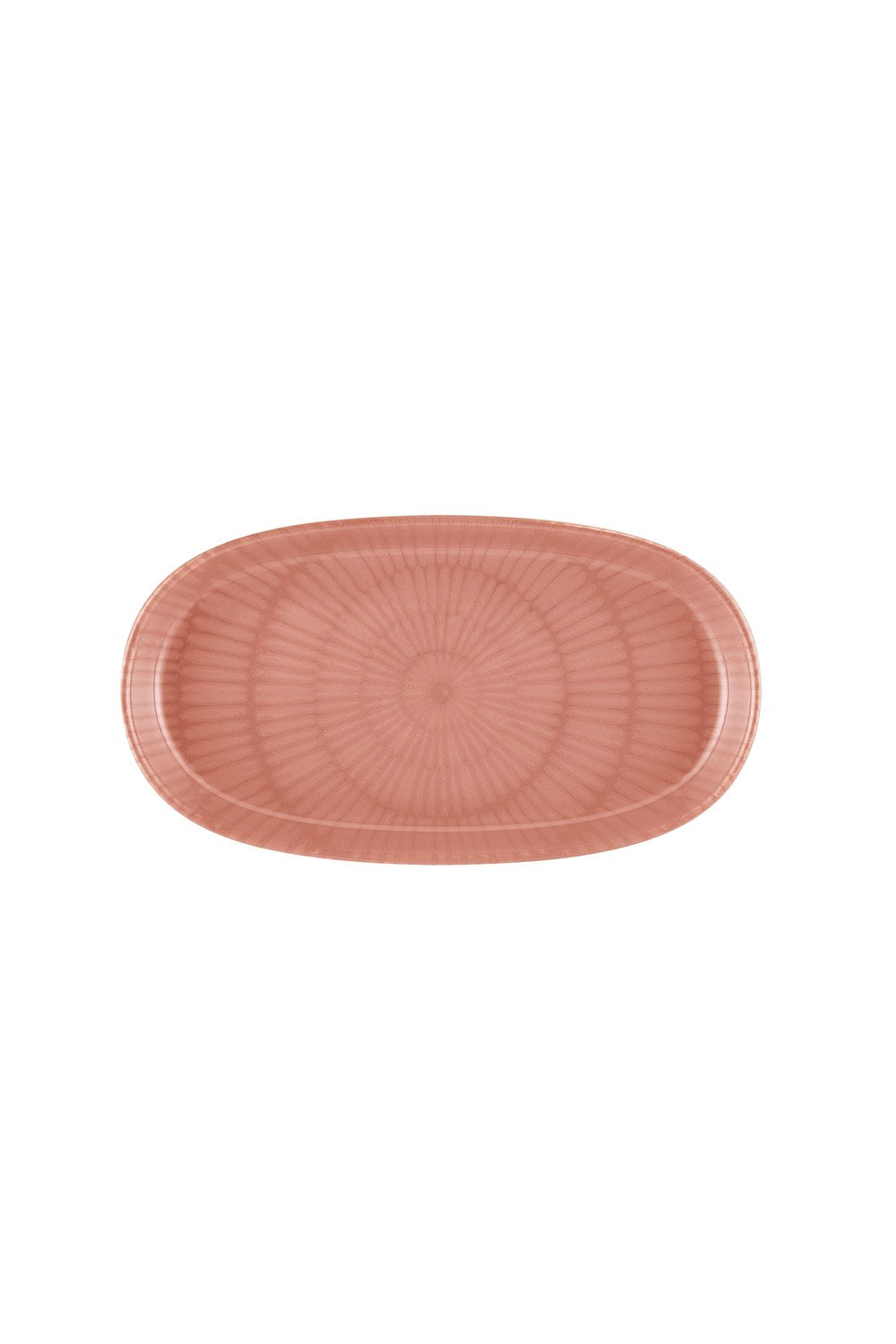 Noon Oval Servis Tabağı 2'li, Somon, 26 Cm - 1