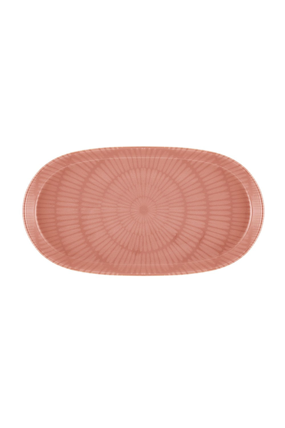 Noon Oval Servis Tabağı 2'li, Somon, 29 Cm - 1