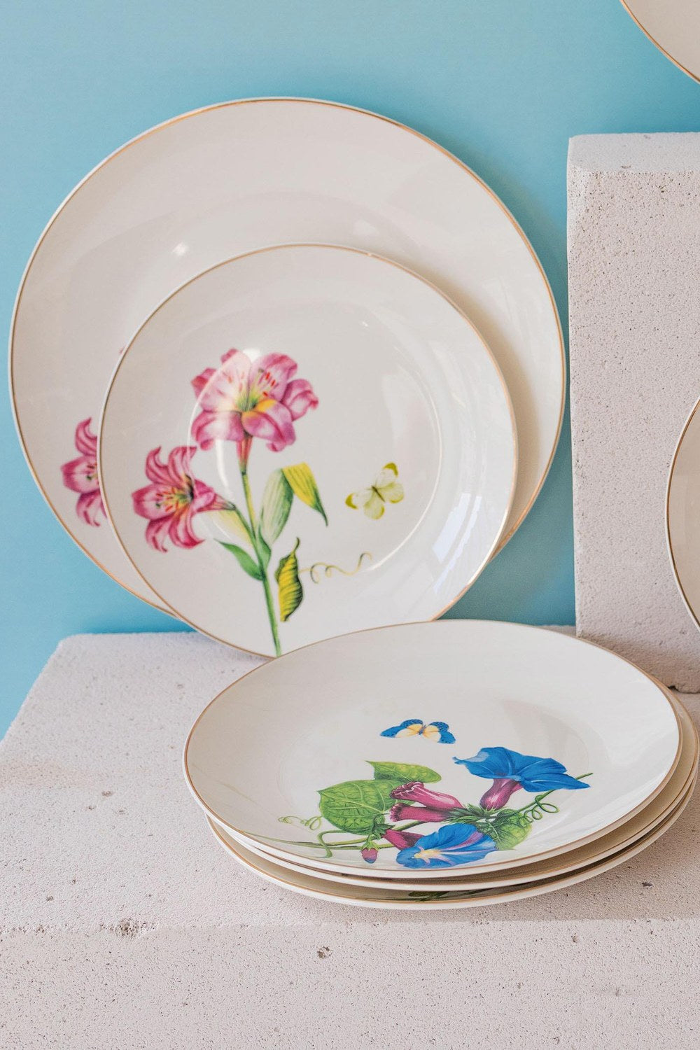 Blomma Pasta Tabağı 6 Kişilik, 21 Cm - 1