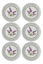 Provence Lavanta Servis Tabağı 6lı Set 26 Cm - 1