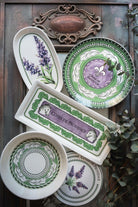 Provence Lavanta Oval Servis Tabağı 2'li, 23 × 14 Cm - 1