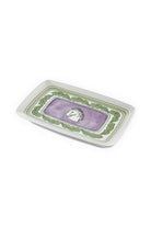 Provence Lavanta Dikdörtgen Servis Tabağı 31x20 Cm - 1