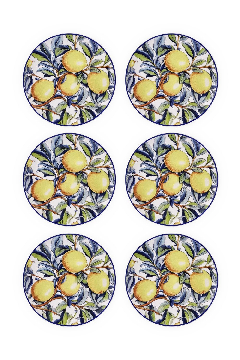 Odore Di Limone Pasta Tabağı 6lı Set 19 Cm - 1