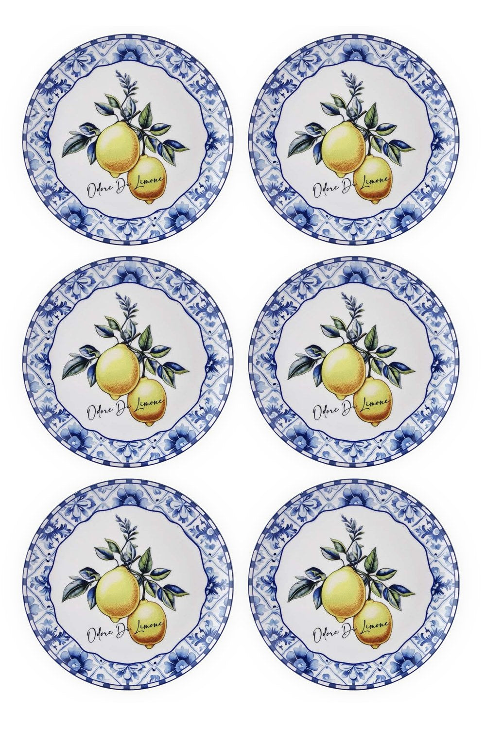 Odore Di Limone Servis Tabağı 6lı Set 26 Cm - 1